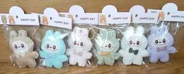 러브브 키링 세트 (6색)