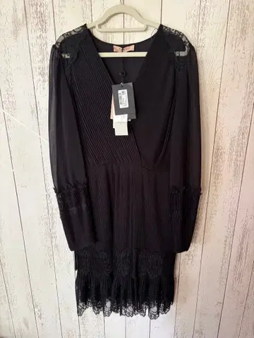 THENSET 블랙 원피스 새상품 정가 74800엔