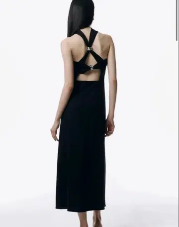 josemoon BACK OPEN CUTSEW DRESS