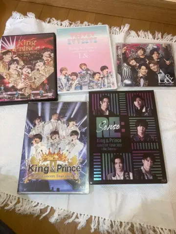 King & Prince 콘서트 DVD 세트 덤 포함