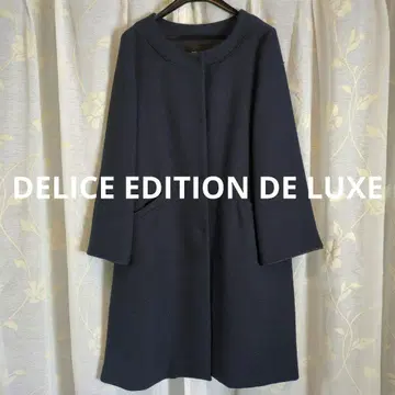 코트 네이비 세레모니 코트 샵 채널 델리스 오피스 의류 네이비