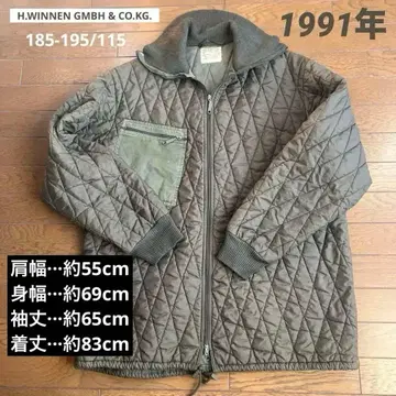 1991년 독일군 퀼팅 라이너 자켓 밀리터리 자켓