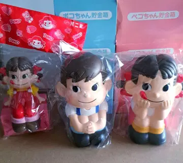 후지야 페코짱 포코짱 저금통 3개 세트 덤 포함 FUJIYA