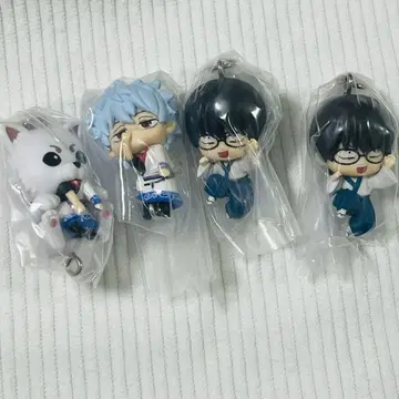 은혼 집게 연결 마스코트 긴토키 신파치 사다하루