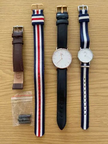 다니엘 웰링턴 손목시계 2개 세트