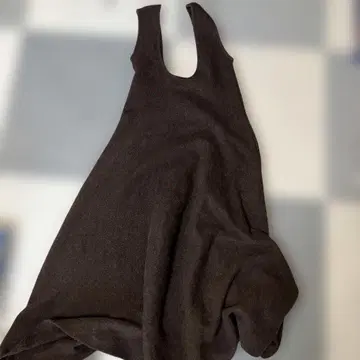 착용 2.3회 basement online 따뜻한 점퍼 니트 원피스