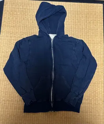 70~80s 풀 집업 후드티 더블 페이스