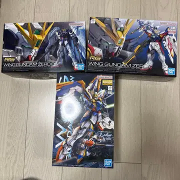 RG WING GUNDAM ZERO EW 3종 세트