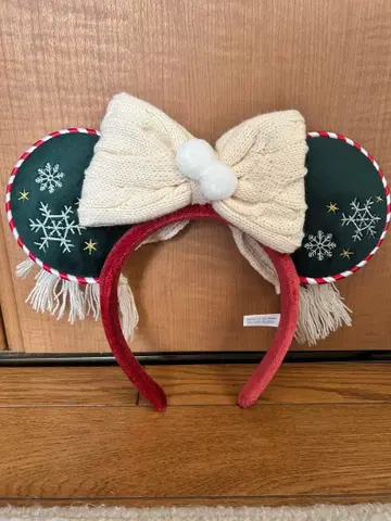 2025 디즈니 크리스마스 귀 머리띠