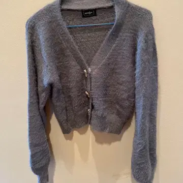 에블린 그레이 긴팔 가디건