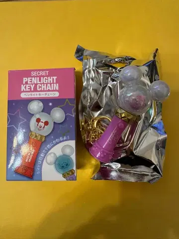 디즈니 스토어 시크릿 응원봉 키체인 2