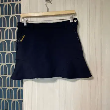 네이비 플레어 스커트 Resurrection