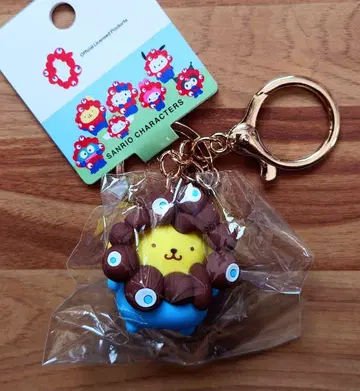 [ 미개봉 ] 폼폼푸딩 미야쿠미야쿠 입체 마스코트 컬러 키링