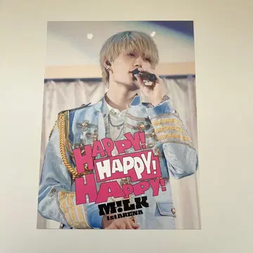 M!LK happy happy happy 어나더 자켓 사노 하야토