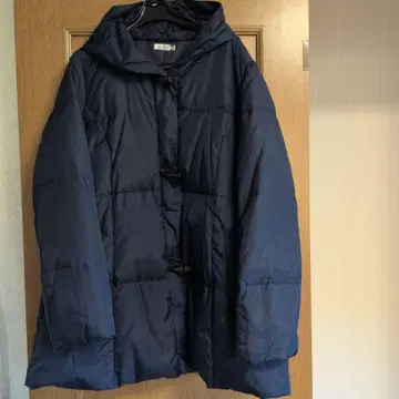 네이비 후드 부착 다운 자켓 eur 3 19호