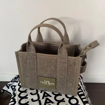 MARC JACOBS 크리스탈 숄더백 단종색 카키 26