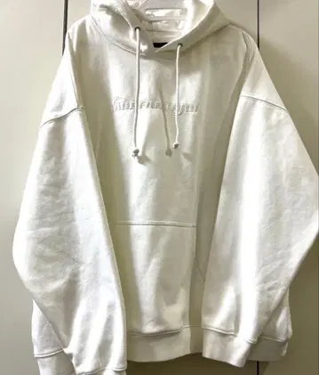 AGE FACTORY 화이트 XL 후드티