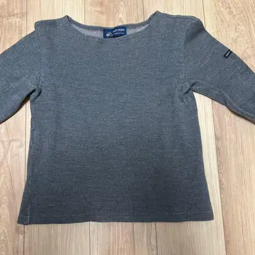 SAINT JAMES 그레이 긴팔 T셔츠