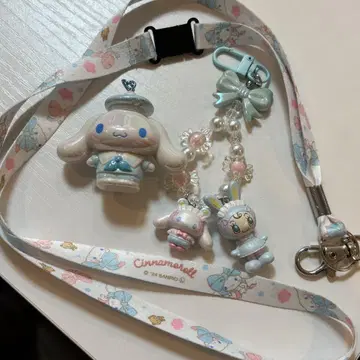 산리오 시나모롤 메조피아노 키링 마스코트 넥스트랩