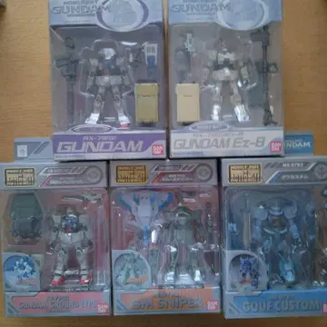 건담 MOBILESUIT IN ACTION 08소대 5체 세트