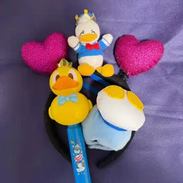 도날드 파르파루자 머리띠 구와구와 스틱