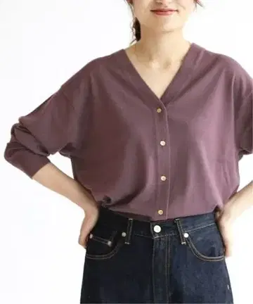 [ 새상품 ] IENA ALBA V넥 가디건