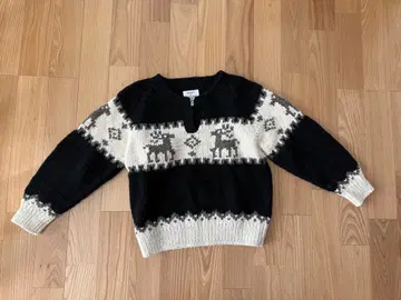 FREAKS STORE x 나카야마 상점 콜라보 코위찬 니트 스웨터