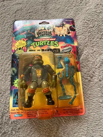 유니버셜 몬스터 몬스터 미켈란젤로 프랑켄슈타인 터틀즈