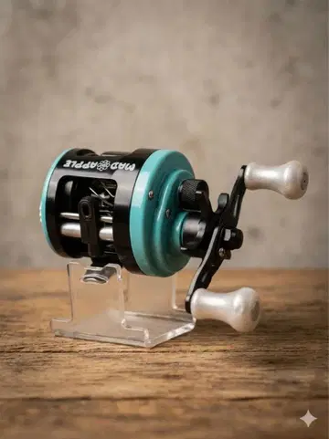 파랑과 블랙 베이트 릴