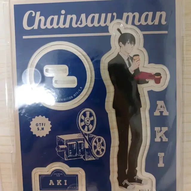 체인소맨 전시회 아키 영화관 아크릴 스탠드 미개봉