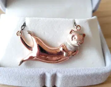 flowstar 페렛 실버 액세서리 목걸이 핸드메이드