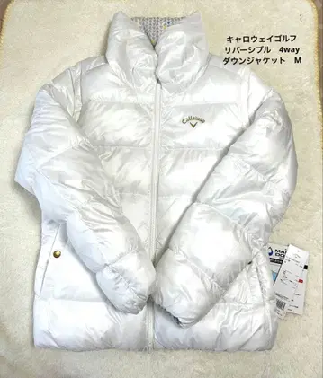 캘러웨이 골프 리버서블 다운 자켓 4way M 미사용