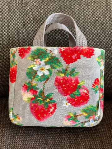 FEILER 스트로베리 필드 백인 미니 토트