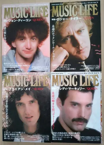 퀸 MUSIC LIFE 4권 세트 신코뮤직
