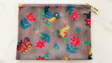 FEILER 페일러 하이디 메쉬 파우치 M 베이지 새상품급