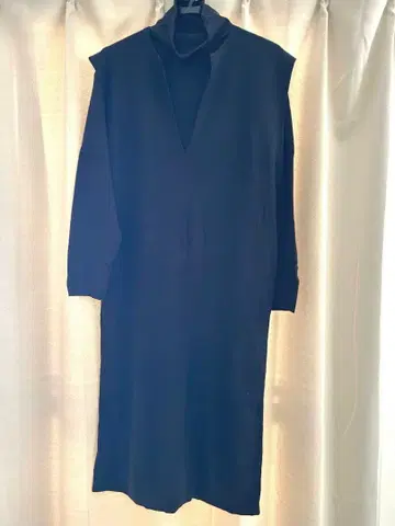 LEPSIM 하이넥 니트 V넥 점프수트 세트