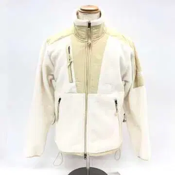 한정판 가격 인하 THE NORTH FACE 플리스 자켓 화이트/베이지