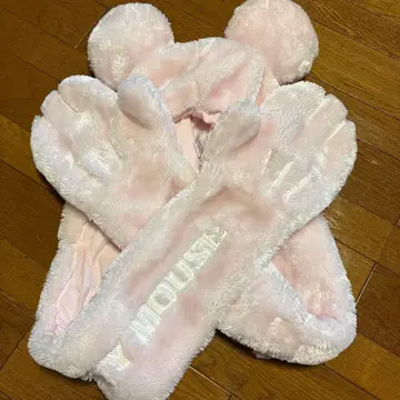 디즈니 미니 핑크 머플러 캡 최종 가격 인하