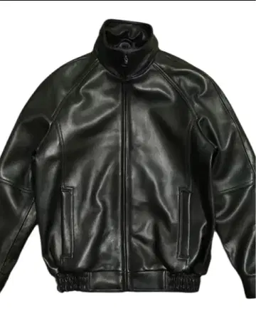 [ 미사용 새상품 ] 천연 가죽 양가죽 가죽 자켓 블랙 M 사이즈