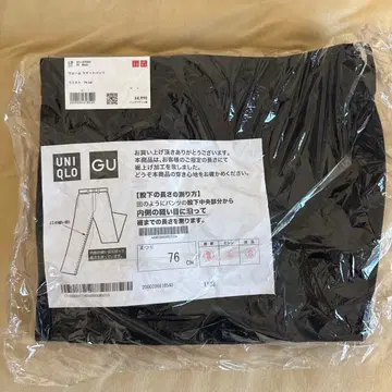 UNIQLO 웜 스마트 팬츠 블랙