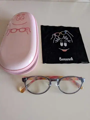 완판템 구하기 어려움 바바파파 안경 케이스 블루라이트 차단 JINS