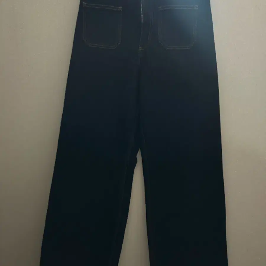 Zara dark blue wide pants