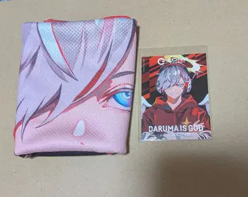 CR ZONE 콜라보 타월 스티커 달마이즈갓