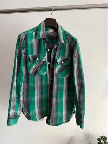 리얼 맥코이 플란넬 셔츠 8HOUR UNION