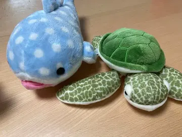 봉제 인형 바다거북 진베이 상어