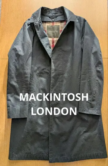 매킨토시 런던 스텐카라 코트 네이비