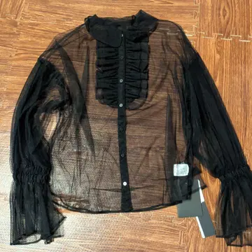 [ 새상품 ] PAMEO POSE 블랙 블라우스