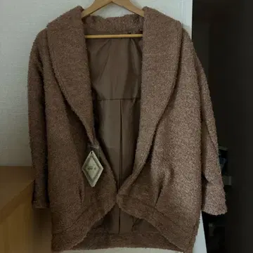 For it 핑크 베이지 플리스 자켓 M 사이즈