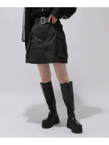 HARE 카고 스커트 라이크 숏팬츠