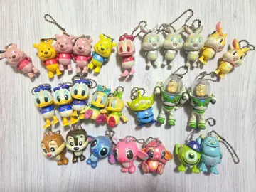 [레어] 디즈니 찰랑찰랑 키링 메탈릭 묶음 판매 세트